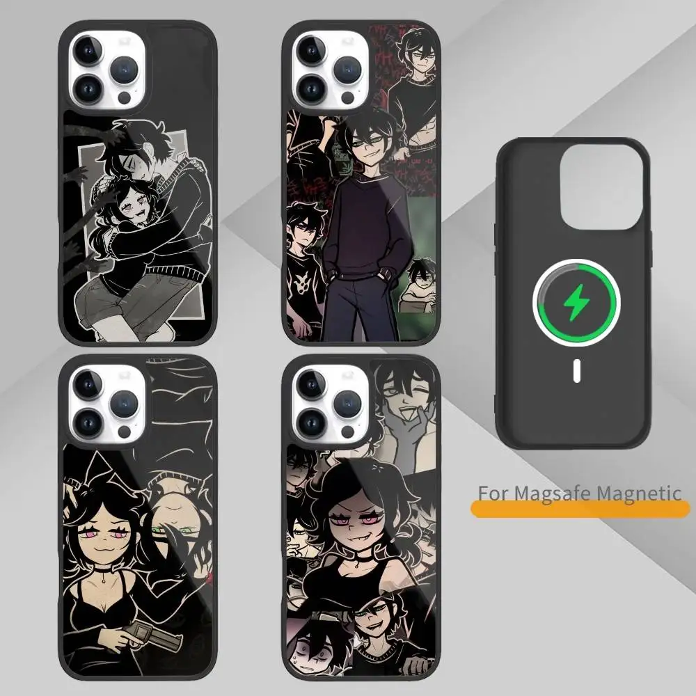 

The Coffin of A-Andy and L-Leyley Phone Case For iPhone17,16,15,14,13 Plus,Pro Max Magnetic For Magsafe Wireless Charging