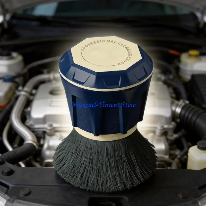 A70F Lightweight Car Accessories Brush With Enhanced Cleaning Power For Seats Vents And Consoles Interior Detail Brush