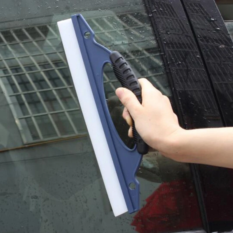 New Car Window Glass Wiper Auto Body Water Scraper Washing Clean Glass Drying Squeegee Soft Silicone Board Tools Car Accessories