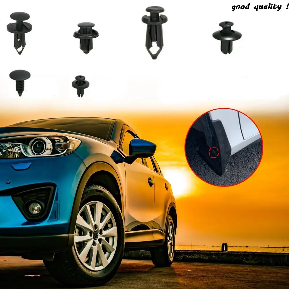 6 Size 60Pcs Auto Fastener Clips for GMC Yukon Chevrolet Suburban Tahoe