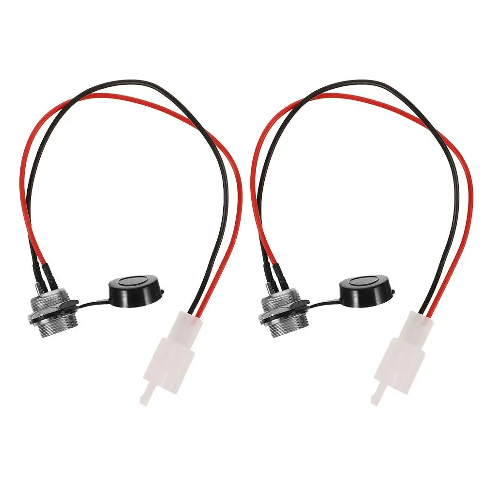 

2 Pcs Motorcycle Charging Connector Scooter Port Replacement Part Ebike Accessories Electric Assembly