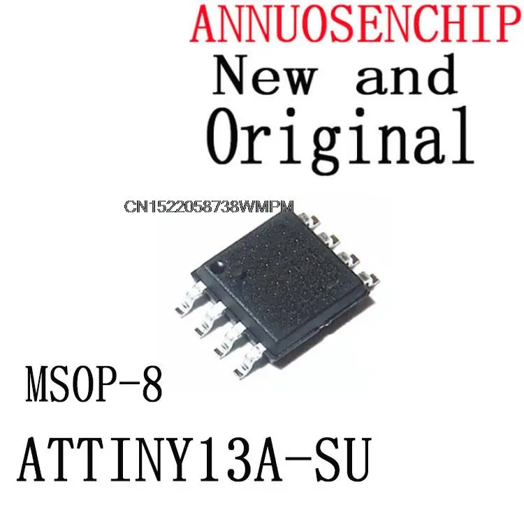  20PCS TINY13A-SU ATTINY13A MSOP-8 IC In stock! ATTINY13A-SU