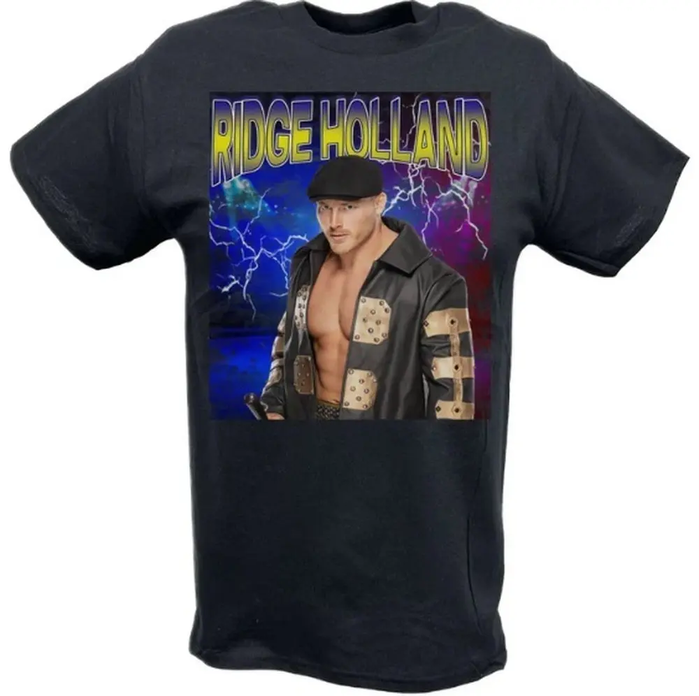 

2025 HOT SALE T SHIRTS Ridge Holland Highlight T-Shirt 00009855#A Wrestling Sports TEE Famous Wrestler FANS man clothes Streetw
