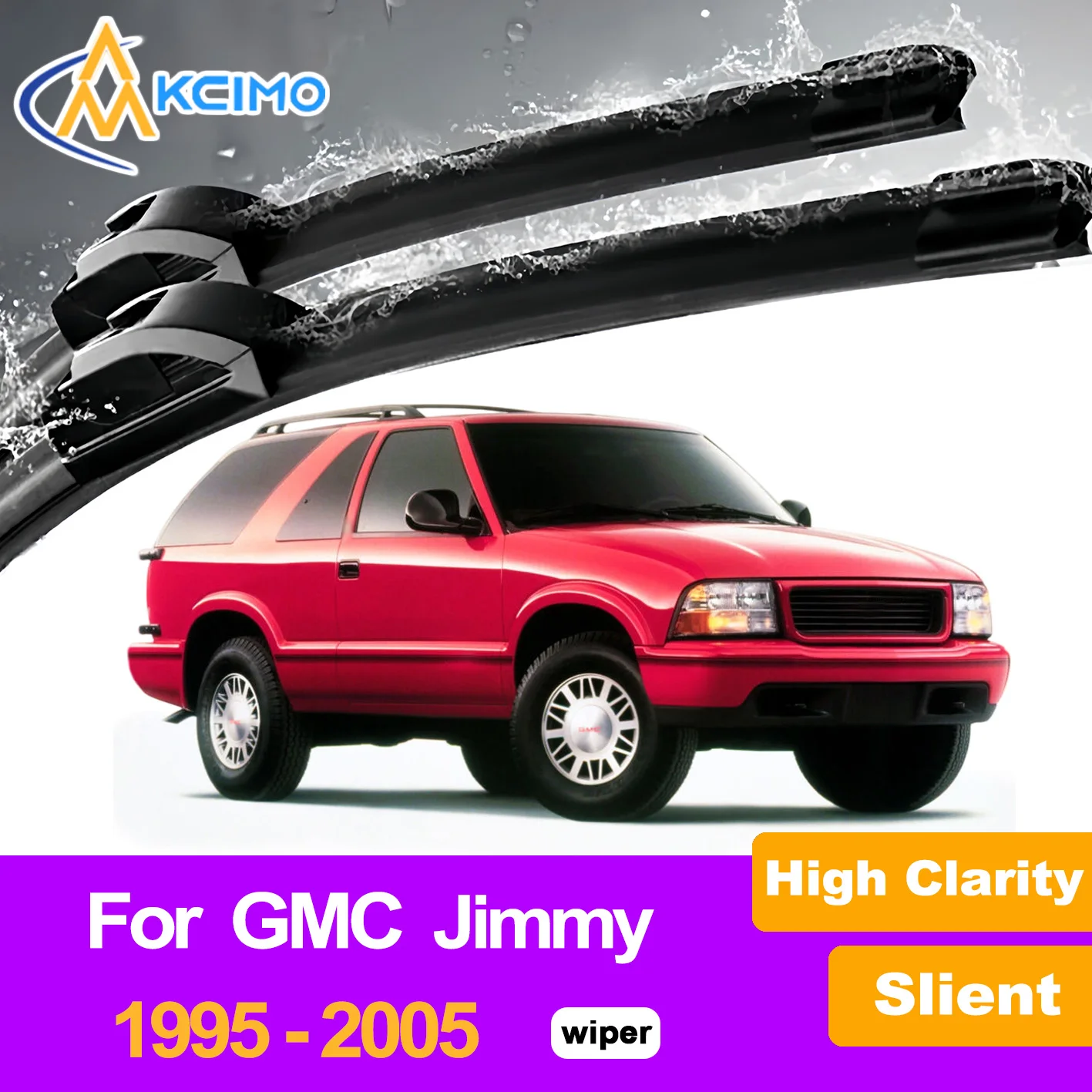 

2Pcs Front Windshield Wiper Blades For GMC Jimmy 1995-2005 Chevrolet S-10 Blazer Windscreen Window Car Accessories
