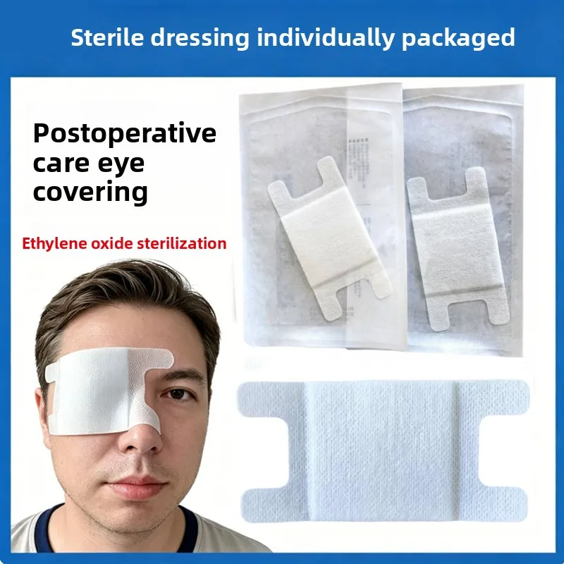 25/50 Pcs Disposable Ocular Patch – Soft Non-Woven, Sterile for Eye Injury & Recovery High quality