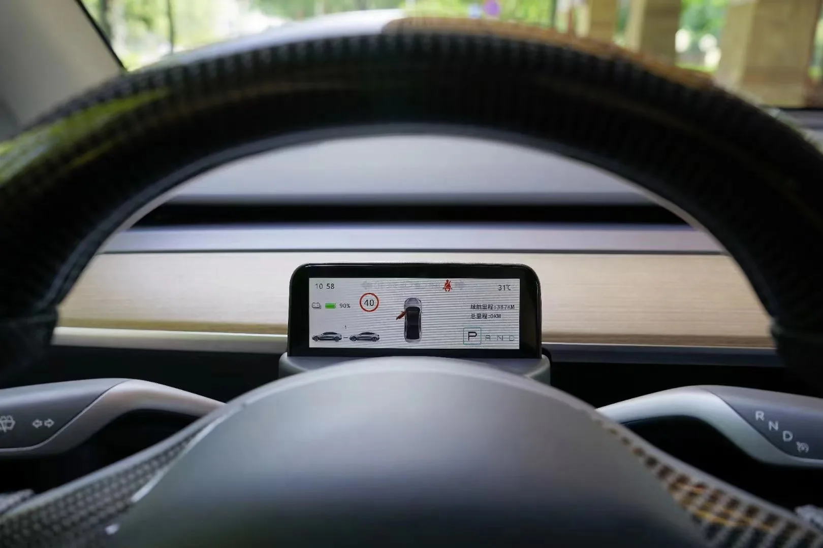 Heads up Display LCD Dashboard  4.6" Instrument Cluster for Tesla Model 3 Y