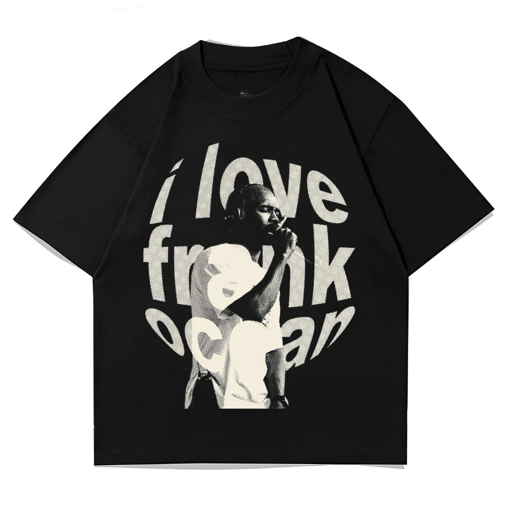 

Новая летняя мужская футболка I Love Frank Rap TEE Rapper унисекс футболка модный топ с короткими рукавами