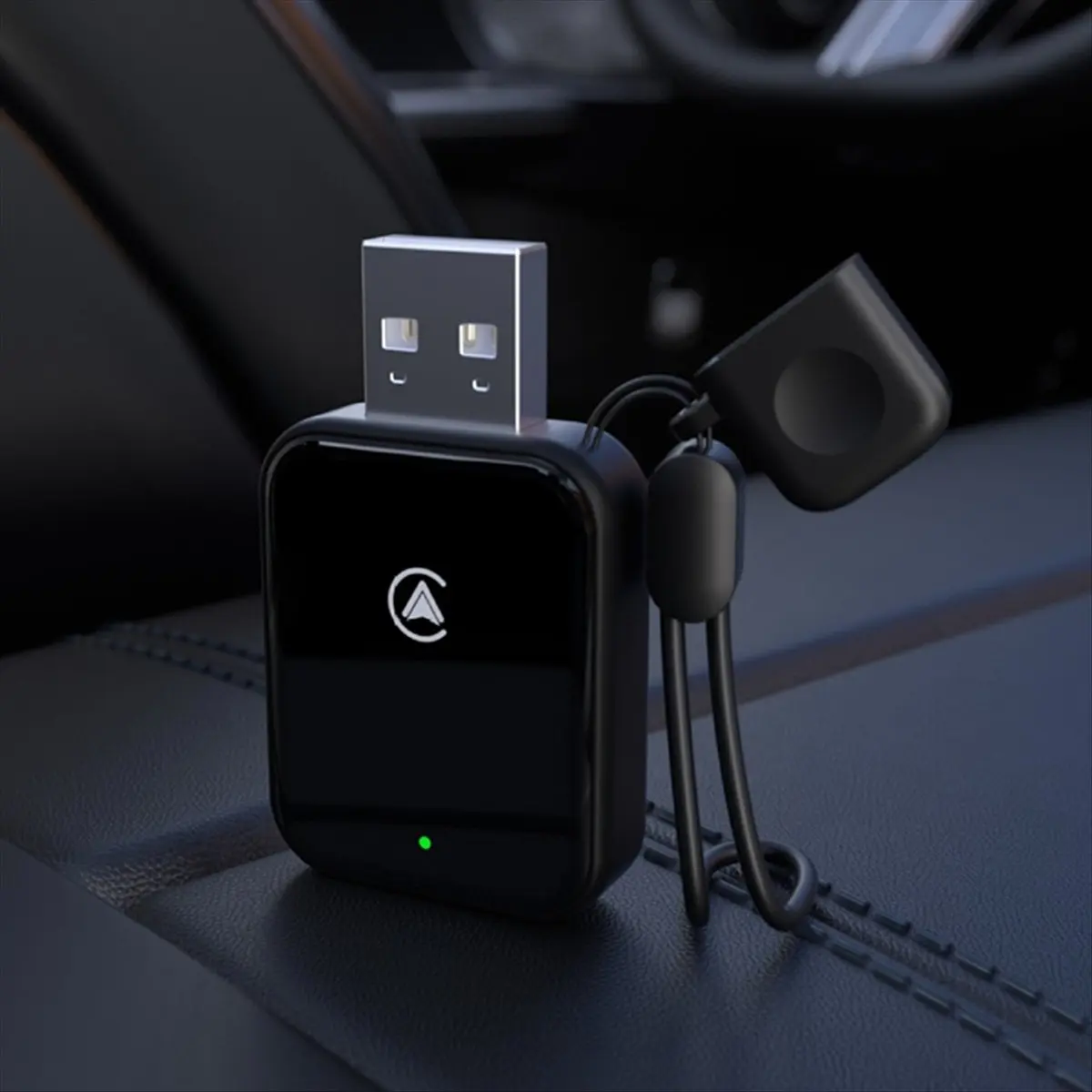 【ELEVATE LIFE】Wireless CarPlay Adapter - Mini 2in1 USB Wireless Carplay Smart Car Box for IOS/Android Auto Plug and Play