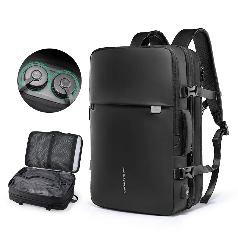 

Mark Ryden Business Travel Backpack Vacuum Automatic Suction Compression Waterproof Computer Backpack Storage Bag