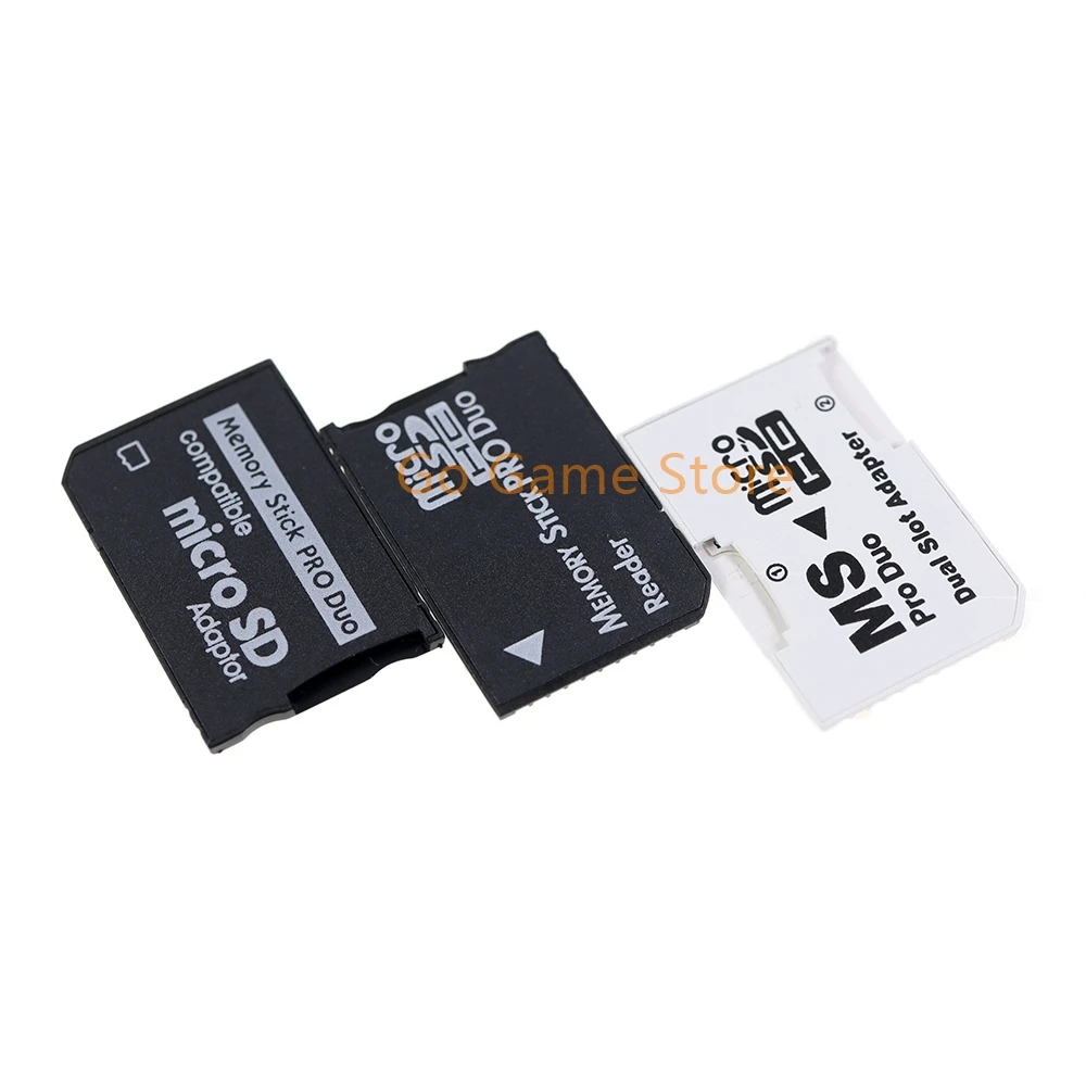 1pc Memory Stick Reader For Sony PSP 1000 2000 3000 MS Pro Duo Micro SD Card Adapter Convertor