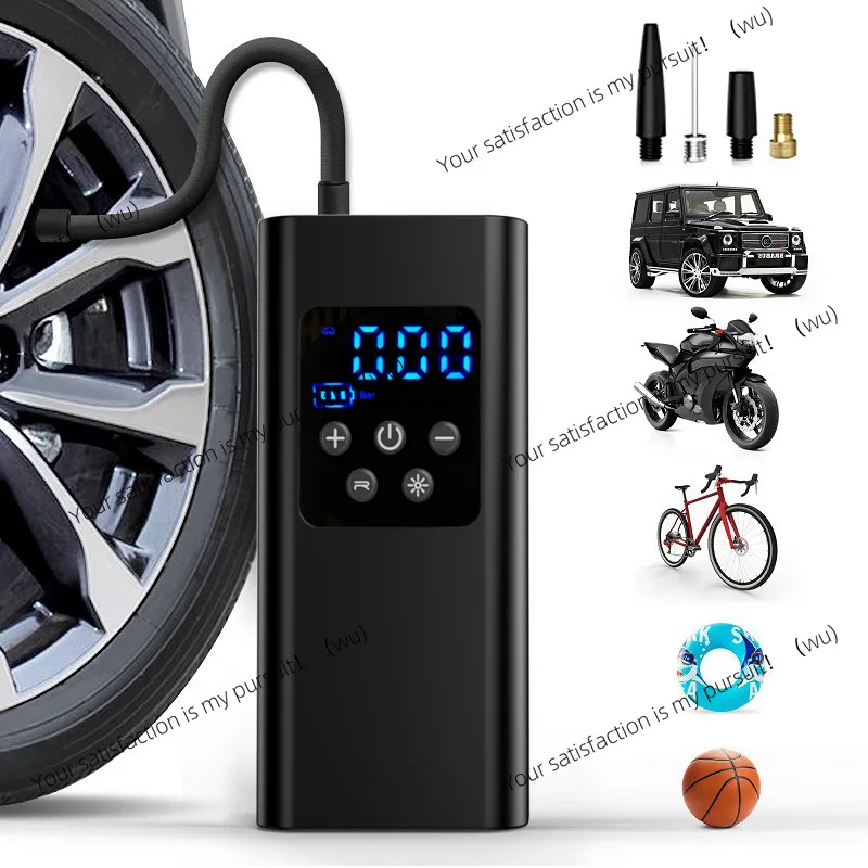 

Mini Portable Bicycle Electric Car Tire Pump Air Pump Handheld Wireless Charging Car Air Pump