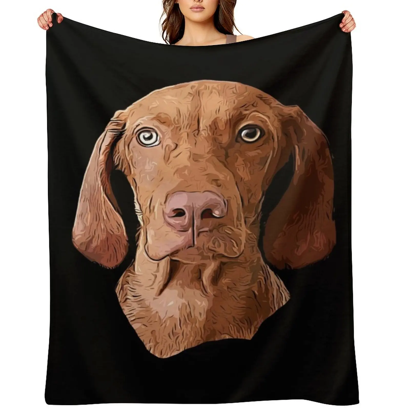 

Vizsla Gift Vizsla Lovers Throw Blanket Furrys Thin Fashion Sofas Polar Blankets