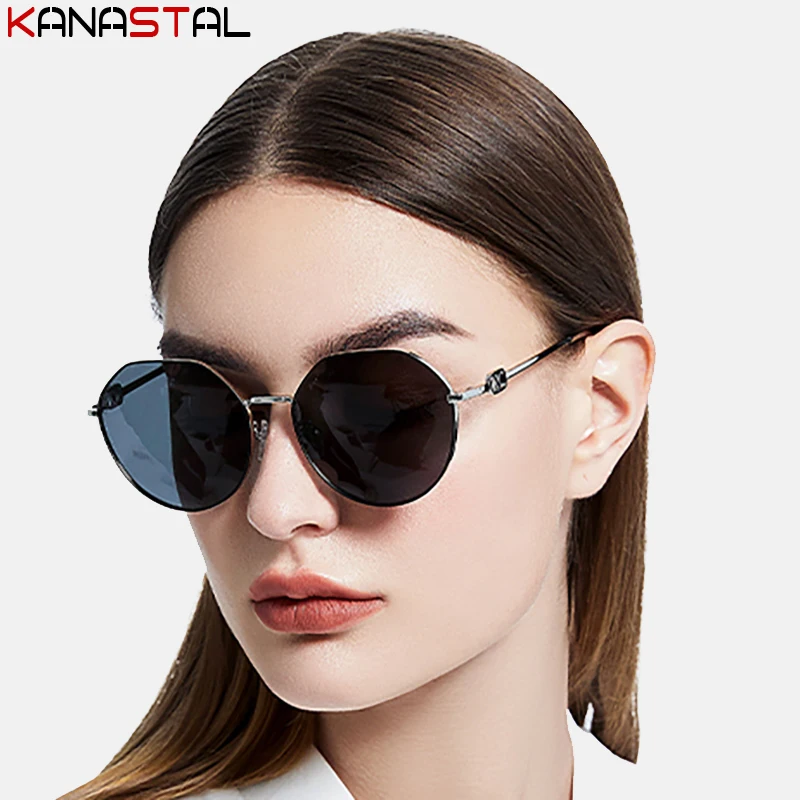 

Women Polarized Sunglasses Men Colorful Sun Glasses TR90 Round Eyeglasses Frames Camping Traveling Beach Sunscreen Shade Eyewear