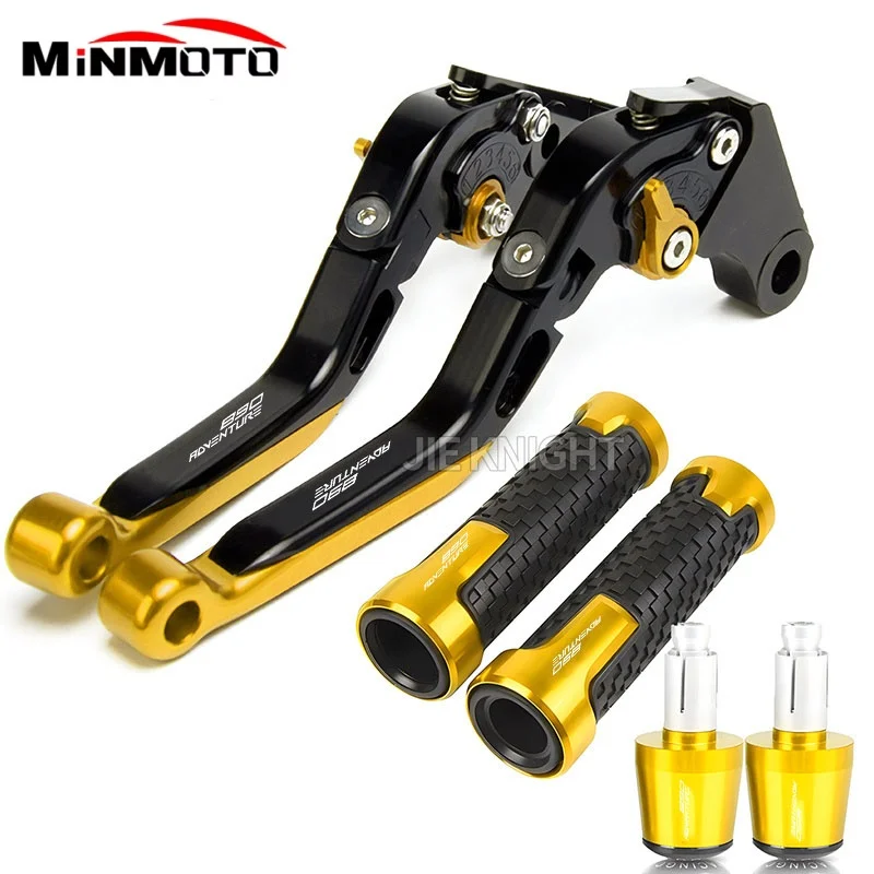 For KTM 890 Adventure R S 890 ADV R 2019-2023 890ADVENTURE Motorcycle CNC Handle Levers Foldable Adjustable Brake Clutch Lever