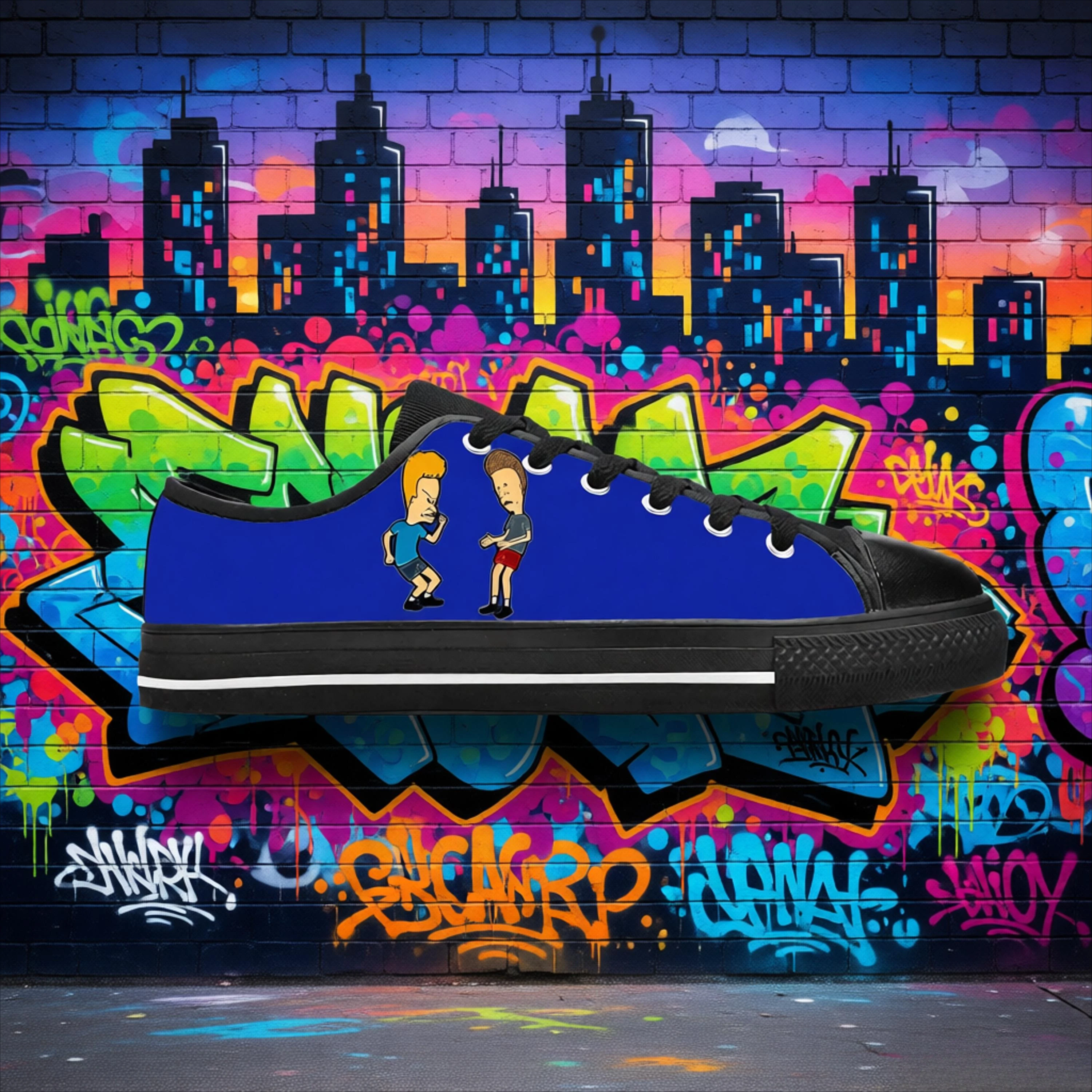 Beavis Cartoon Print Shoes Men - đánh giá và giá Women'S Shoes In The 90S