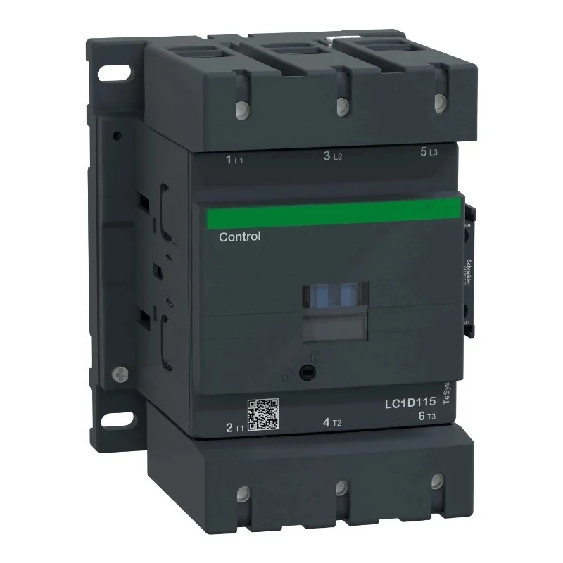 

Brand New LC1D115 LC1D115F7 LC1D11500F7C contactor 3P(3 NO) AC 3 440V 115 A 110 V AC 50/60 Hz coil Fast delivery