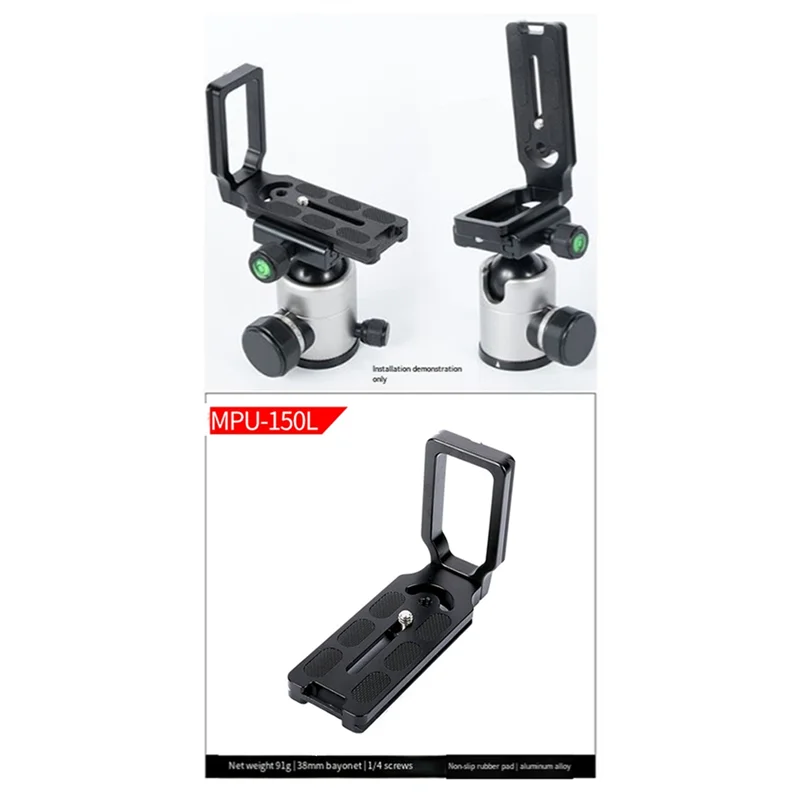 Dependable-SLR Camera Quick Release Plate Stabilizer Gimbal Vertical Plate Photography L-Shaped Quick Release Plate