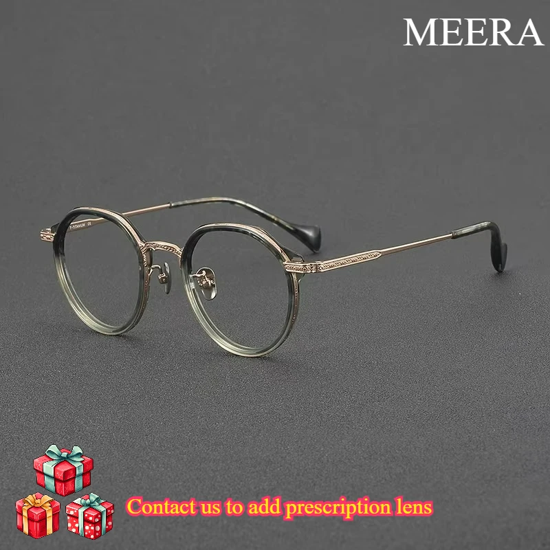 

OTW6006 Classic Acetate Titanium Glasses Frame High Quality Optical Glasses Men Women Spectacles Titanium Eyewear Frame