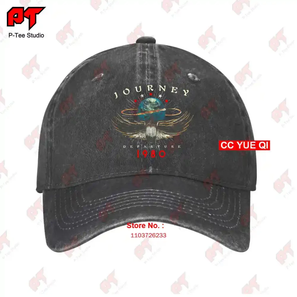 Journey 1980 Smoke Departure Music Rock Band Baseball Caps Truck Cap Z50Q