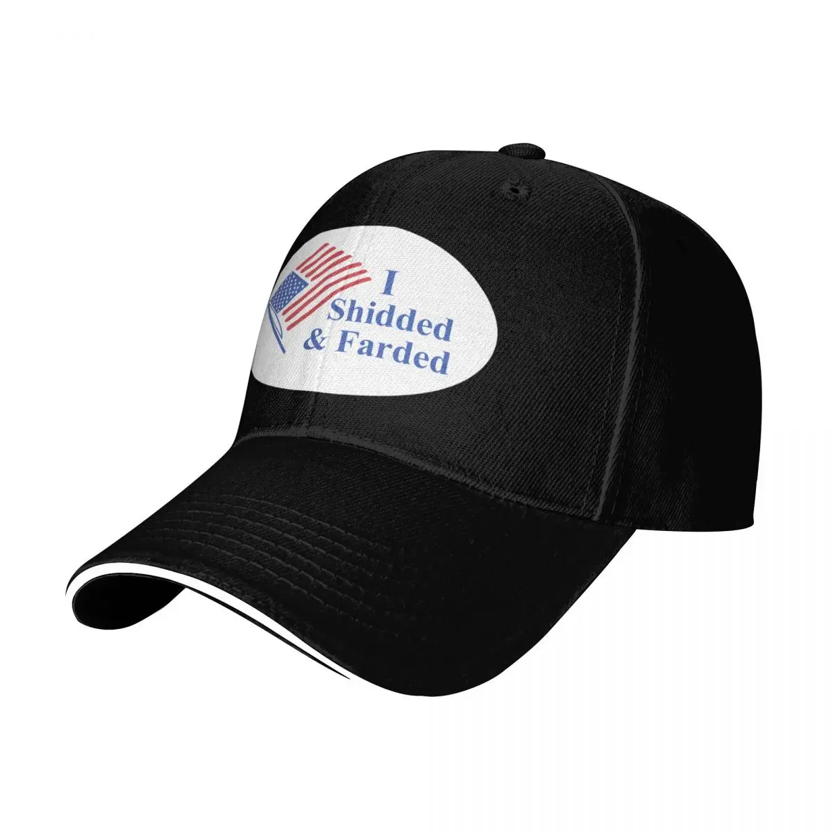 I Shidded & Farded STICKER PACK (HD High Quality remade flag) Baseball Cap Men Women Casual Summer Sport Sun Cap