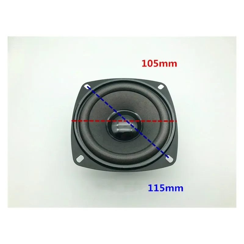 SOTAMIA 1 قطعة 4 بوصة كامل المدى المتكلم سائق 8 أوم 20 واط مكبر صوت رغوة حافة مكبر الصوت الصوت المسرح المنزلي لتقوم بها بنفسك