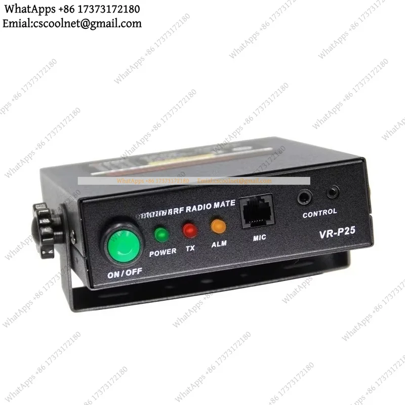 JS02 UHF 400-470MHz VHF 136-174MHz RF Power Amplifier DMR Repeater Signal Booster for Two Way Radio Transceiver Walkie Talkie
