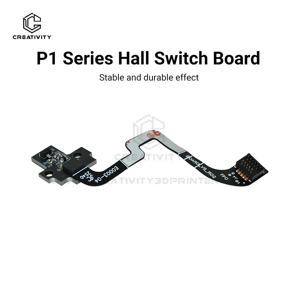 For Bamboo Lab P1S P1P Extruder Filament Sensor Replacement Parts 3D Printer Part Hall Switch Board for Bamboo P1 Series Printer