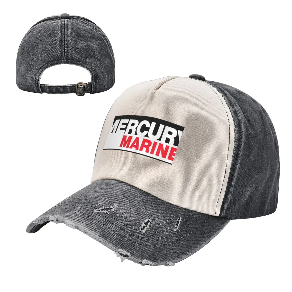 Kiekhaefer Mercury Marine Outboards Logo gorra de béisbol clásica para hombres y niñas, gorra de cumpleaños, 80