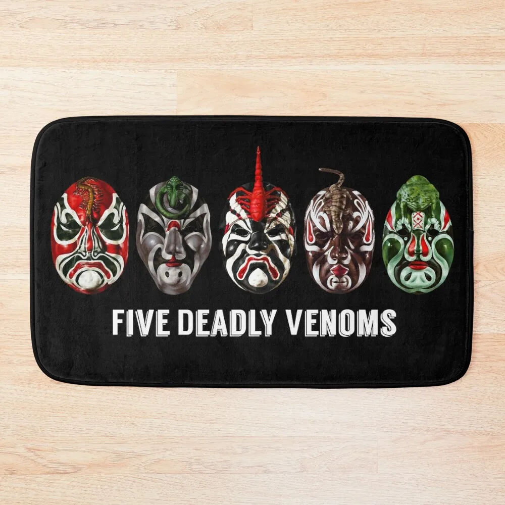 

The Five Deadly Venoms Bath Mat Non Slip Carpet Mats Bedroom Bathroom Utensils Rugs Baths Mat