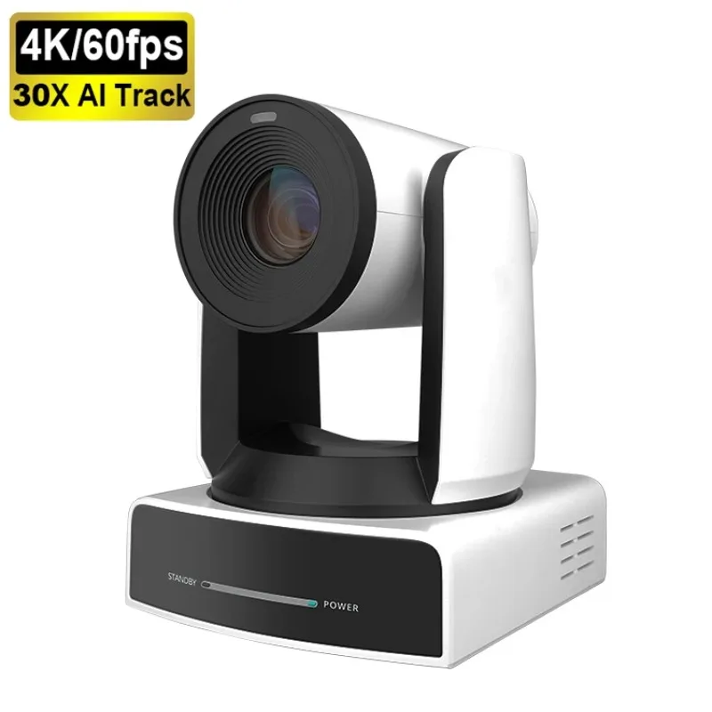 Professional 4K 60fps 30X Optical Zoom Super Telephoto PTZ Camera MC630 - Long Range HD Video Surveillance Live Streaming