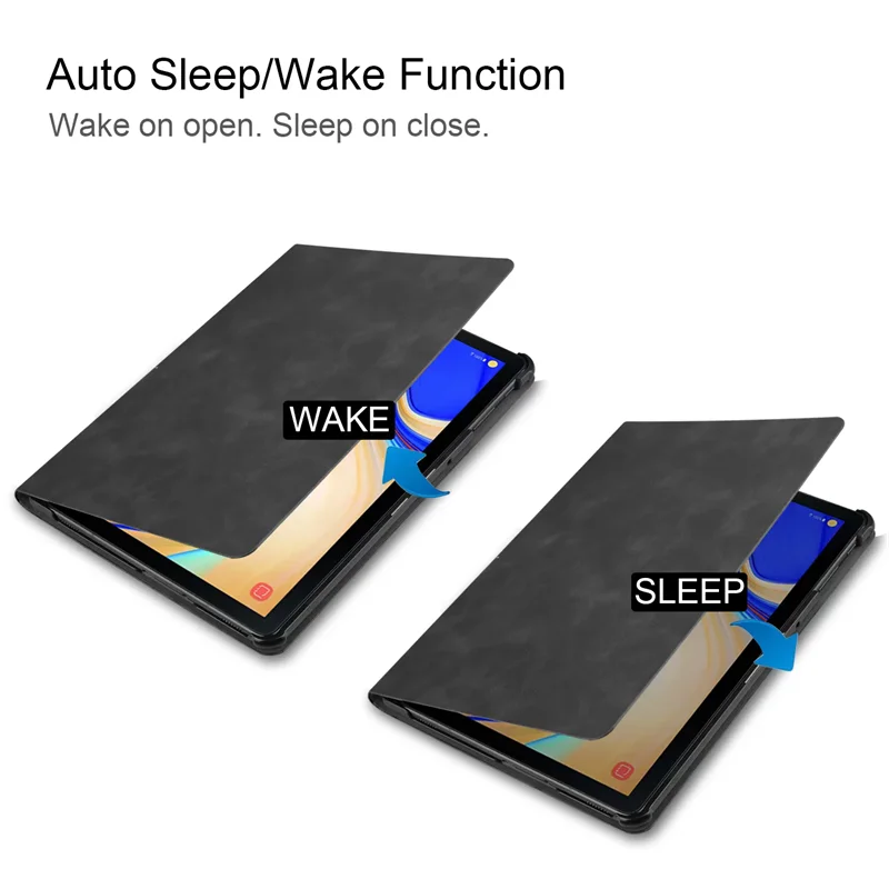 For Samsung Galaxy Tab S4 Case with Pencil Holder PU Leather Stand Magnetic Cover For Galaxy Tab S4 10.5 inch SM-T830 T835 Case - view 4