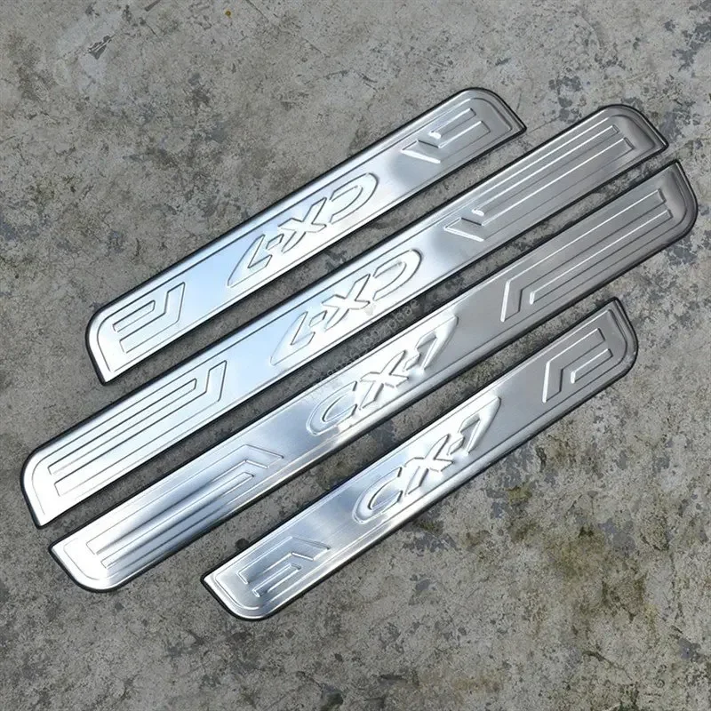 

For Mazda CX-7 CX7 2010 2011 2012 2013 2014 2015 High Quality Stainless Steel Scuff Plate/Door Sill Door Sill Car Styling