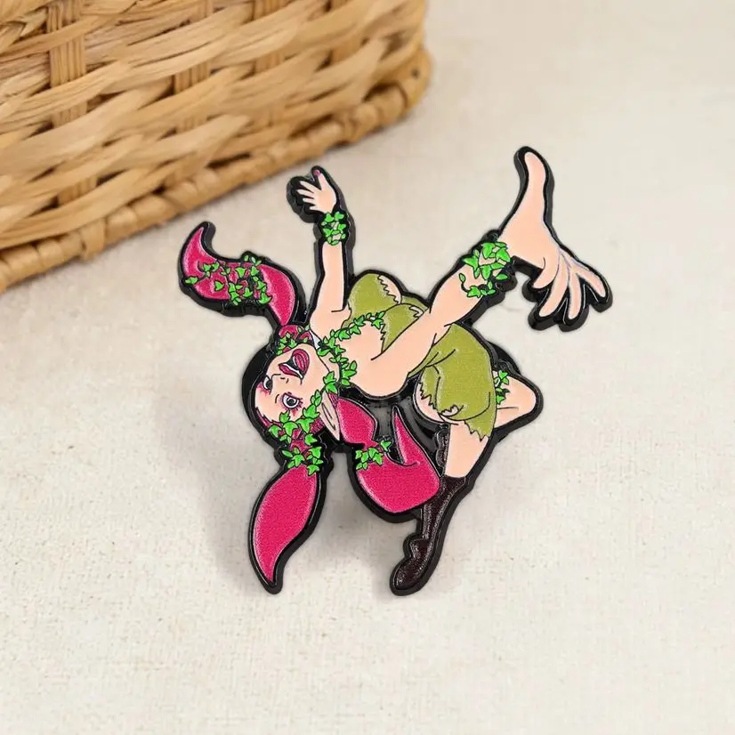 Great Fairy Enamel Pin Ocarina-of Time Classic Game Character Brooch Nostalgic Video Gamer Collectible Jewelry Gift for Fans