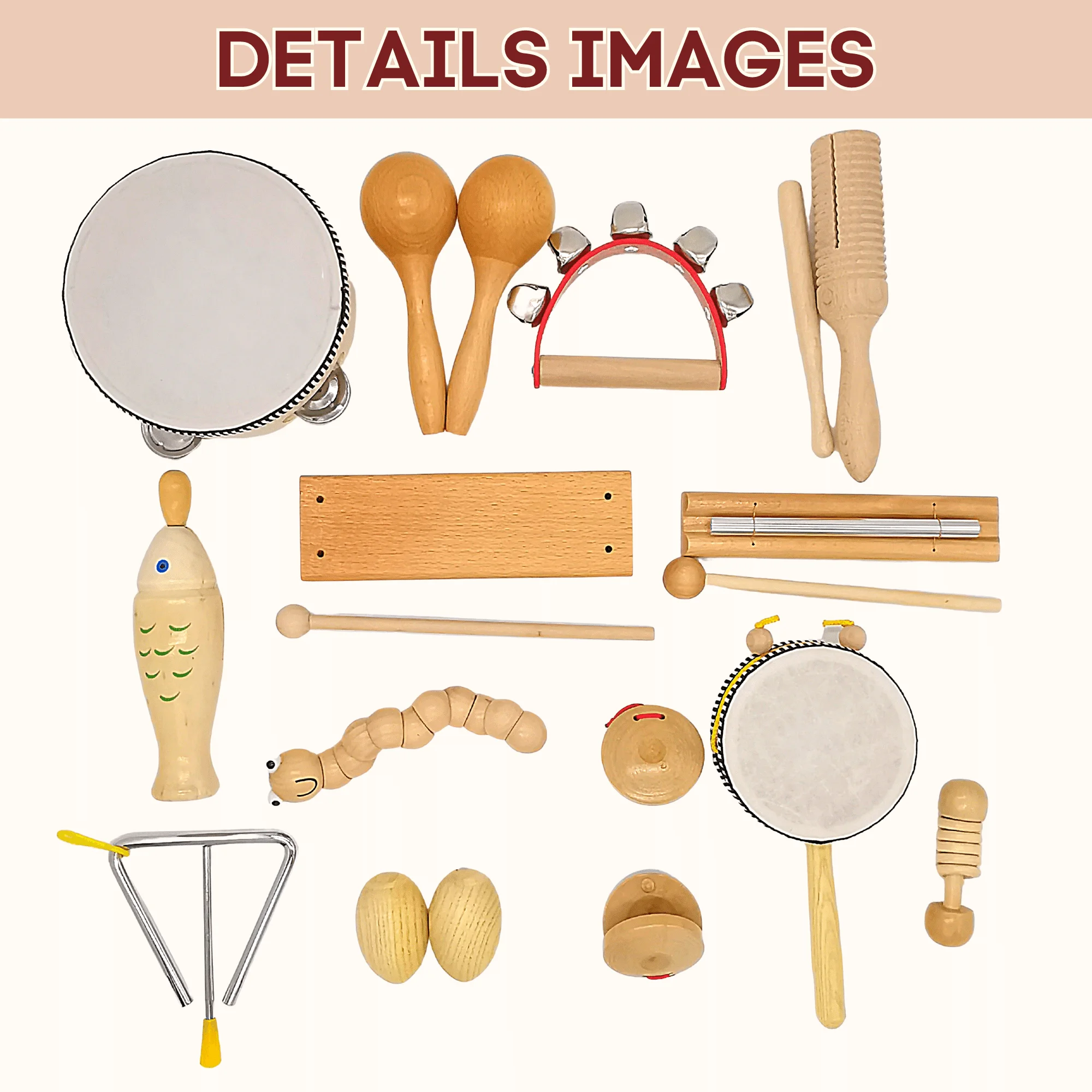 

Музыкальный набор для детей старше 3 лет: игрушки, ударные инструменты