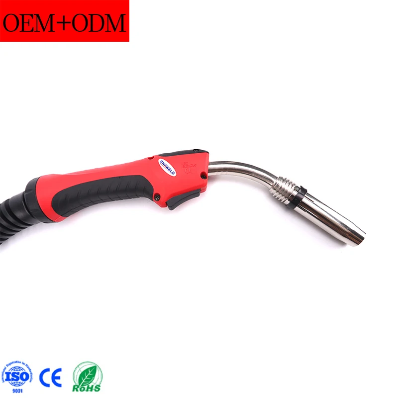 Welding Gun 4M 36KD MIG TORCH Air Cooled Euro Connector MB36KD 014.0144 0.6-1.0mm Wire Diameter CE Certified view 6