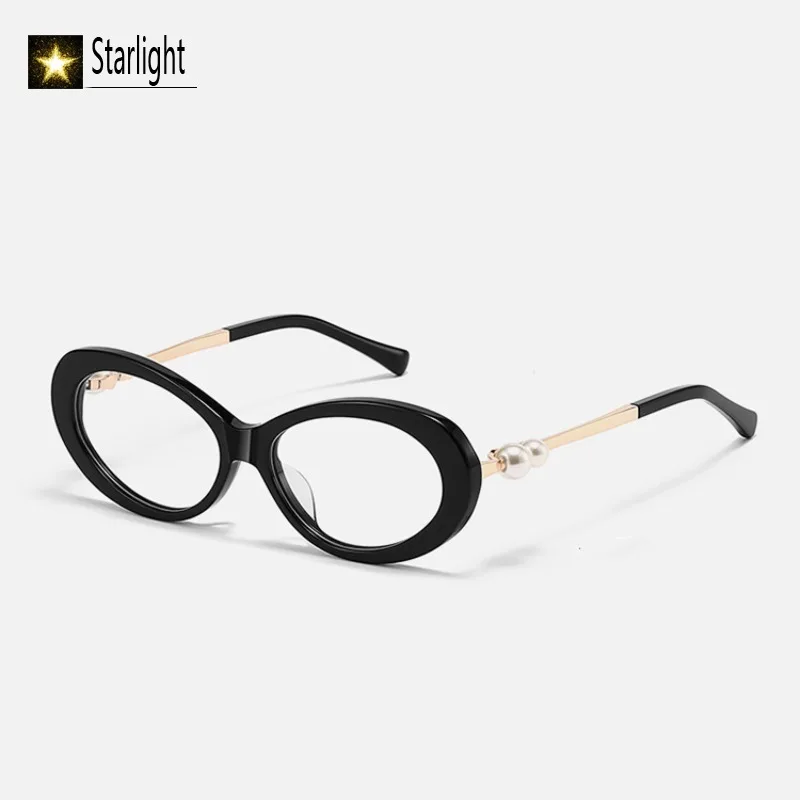 السلحفاة نظارات بمادة الخلات الإناث الصغيرة النساء القط العين موضة مثير القراءة وصفة طبية النظارات إطارات امرأة قصر النظر 143 مللي متر