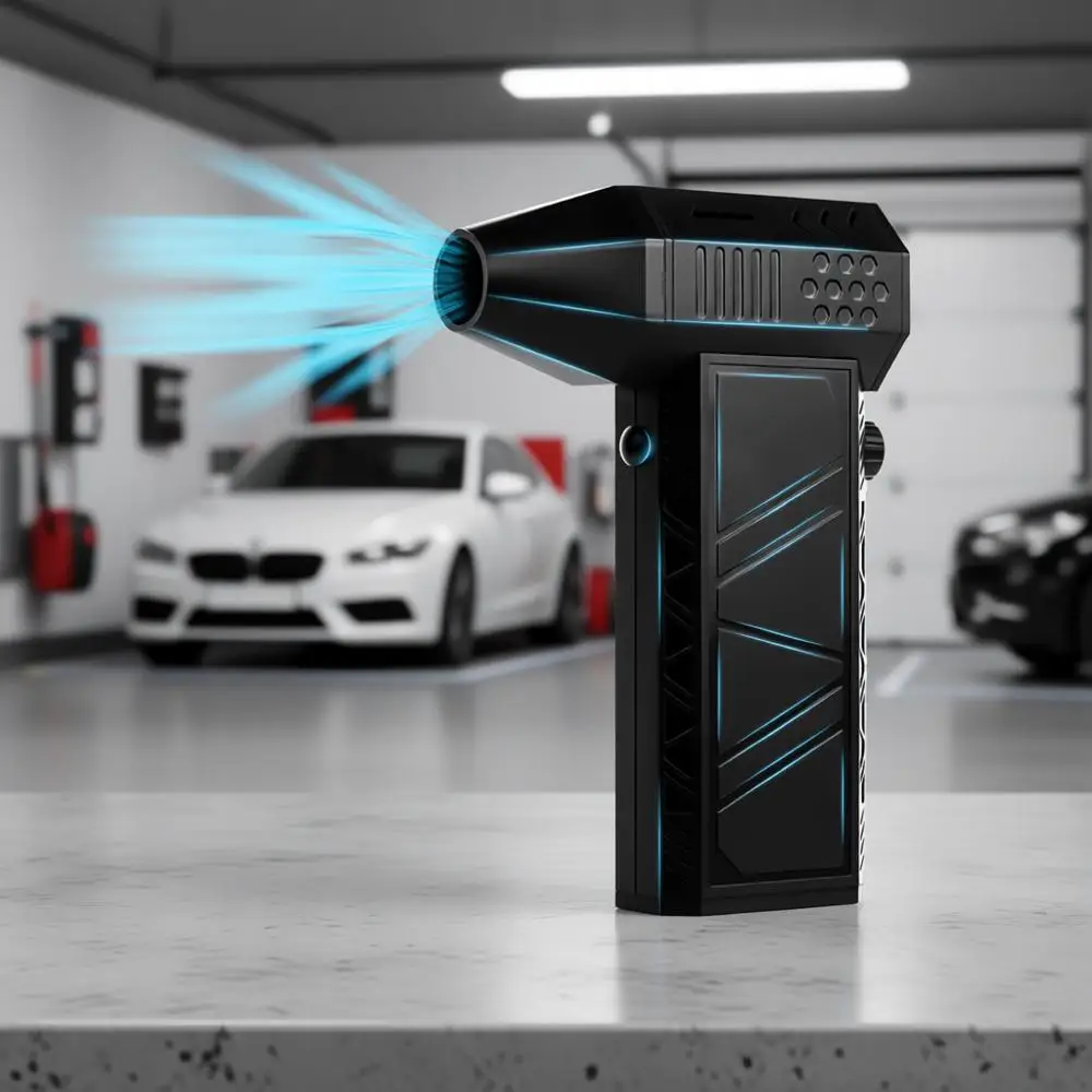 

Электрический воздуходув 150000 об/мин, регулируемый турбовентилятор для чистки клавиатуры, ПК, автомобиля, надувных матрасов, для использования на улице и дома