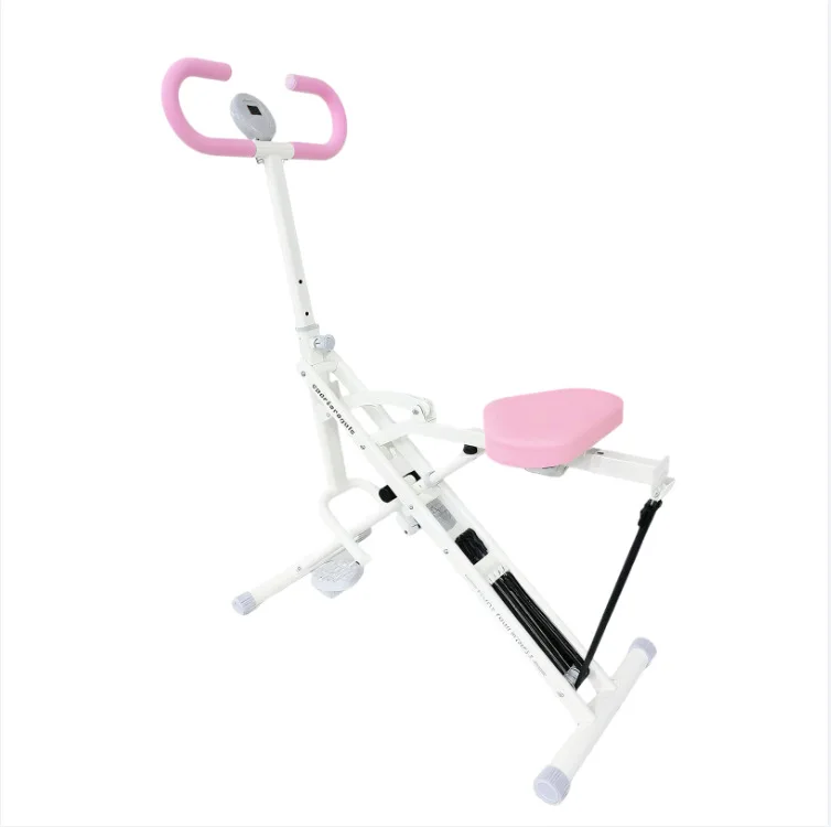 Foldable Horse Riding Machine Multi-functional Home Gym Squat Trainer Total Body Workout Fitness Equipment for Women