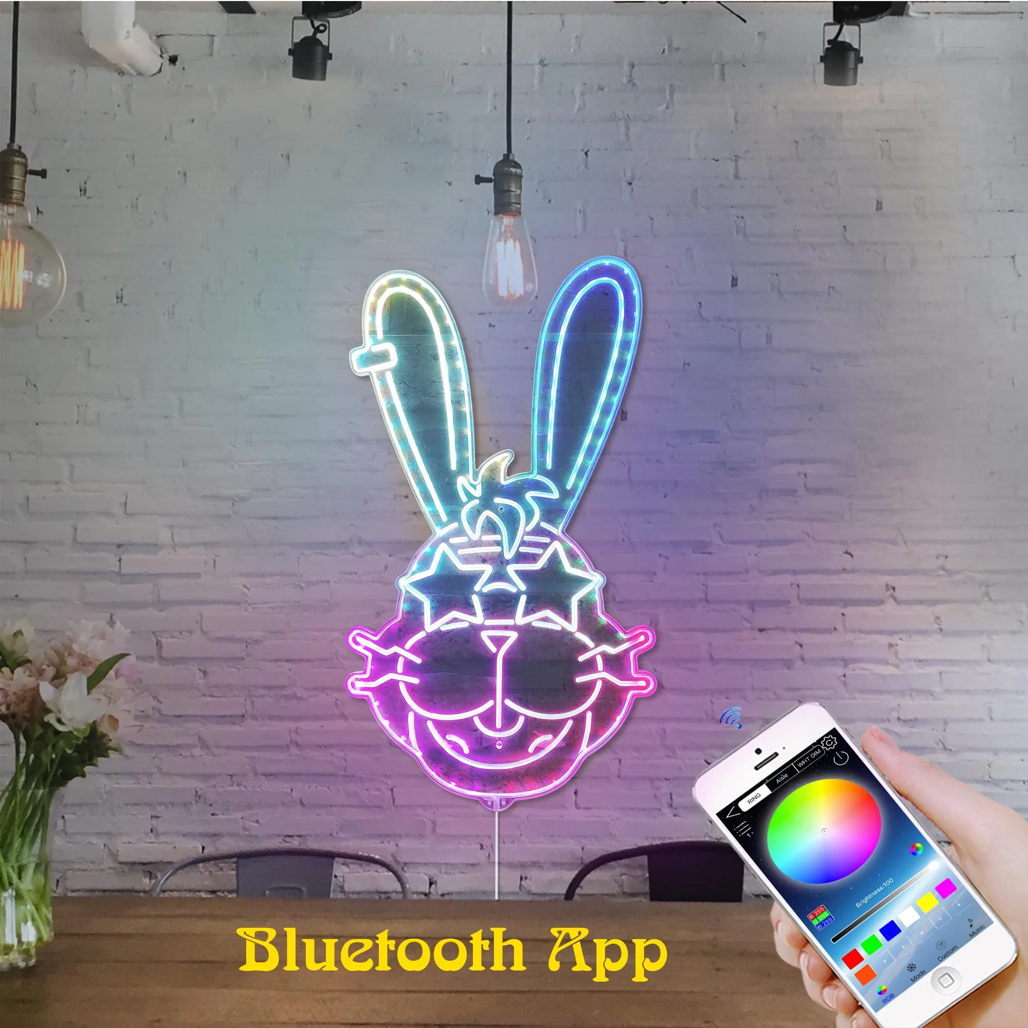 FNAF Bonnie Dynamic RGB Edge Lit LED Sign