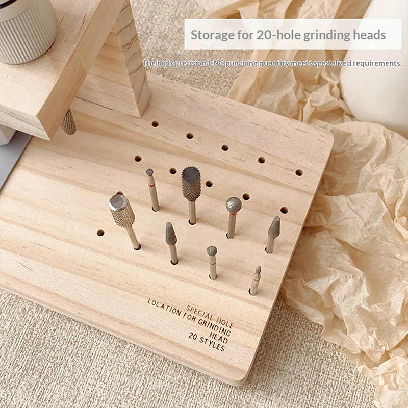 1pcs Nail Drill Machine Bits W - Tech Accessories Box ulasan dan harga