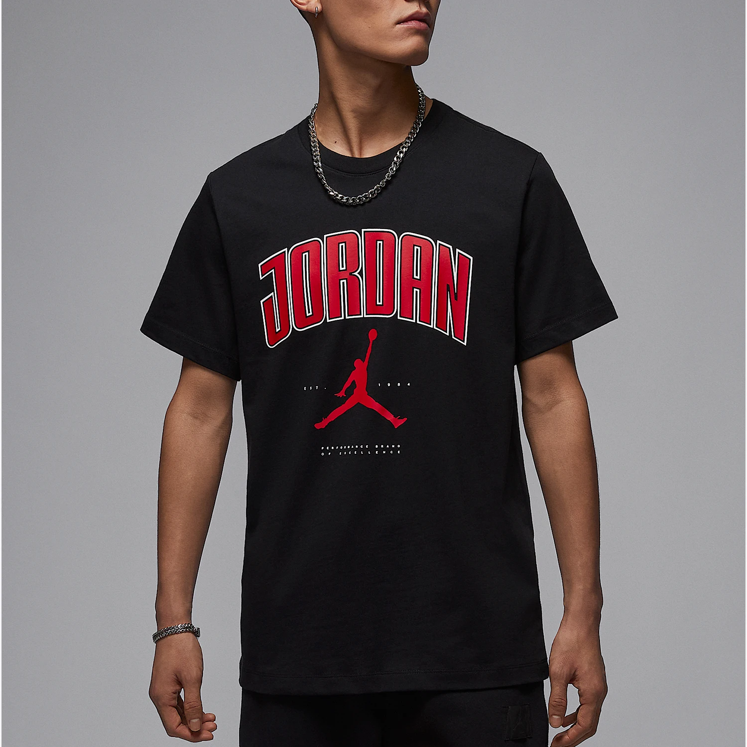 

Nike Genuine Jordan Men's Classic Printed Casual T-shirt HQ0010-010