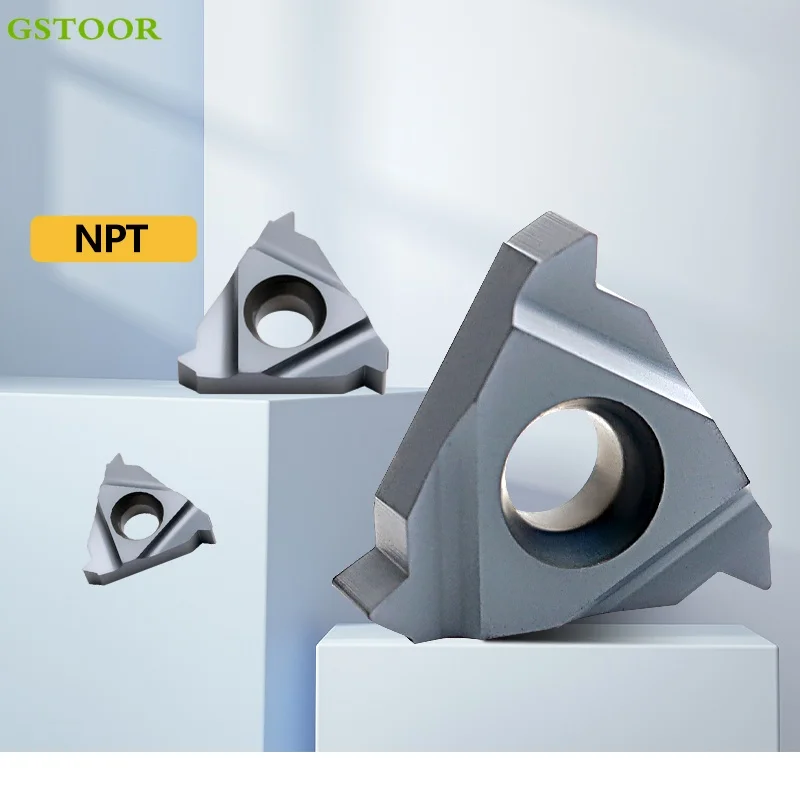 

11IR 16ER 16IR 14NPT 18NPT 8NPT 11,5NPT Токарный станок с ЧПУ Резьбовые токарные инструменты Твердосплавные вставки Режущие лезвия из твердого сплава