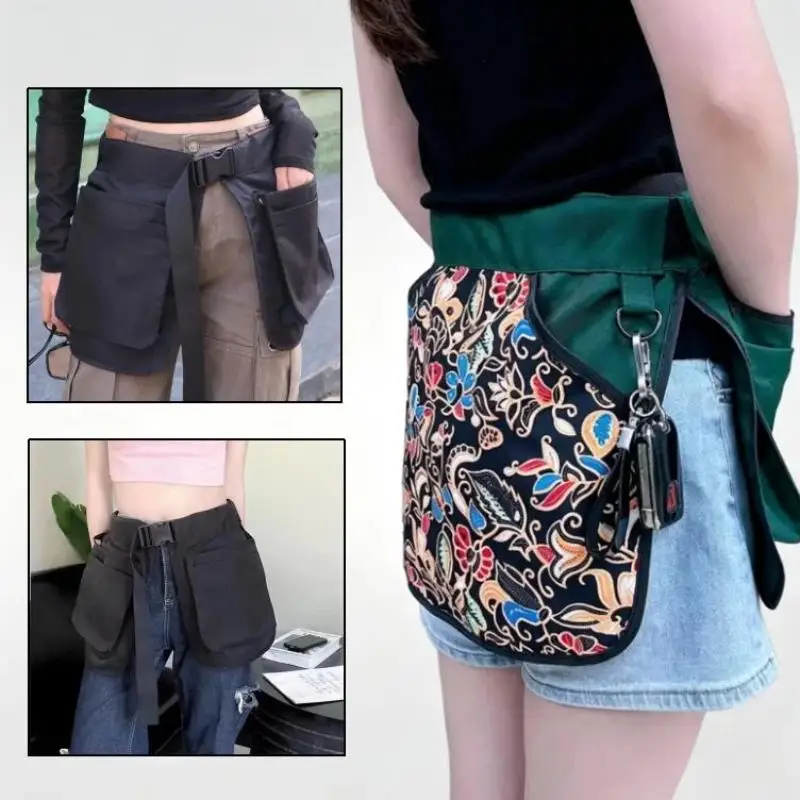 Half Body Apron Waist Bag Multifunctional Multi-pocket Large Capacity Storage Pouch For Sports, Gardening, Work, Pet Training