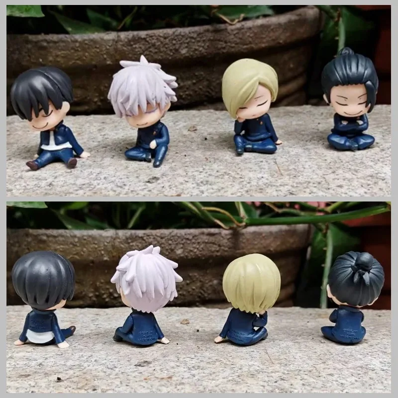 Jujutsu Kaisen Q Version Shoulder Sleeping Action Figures Gojo Satoru Geto Suguru Haibara Yu Nanami Kento Figura