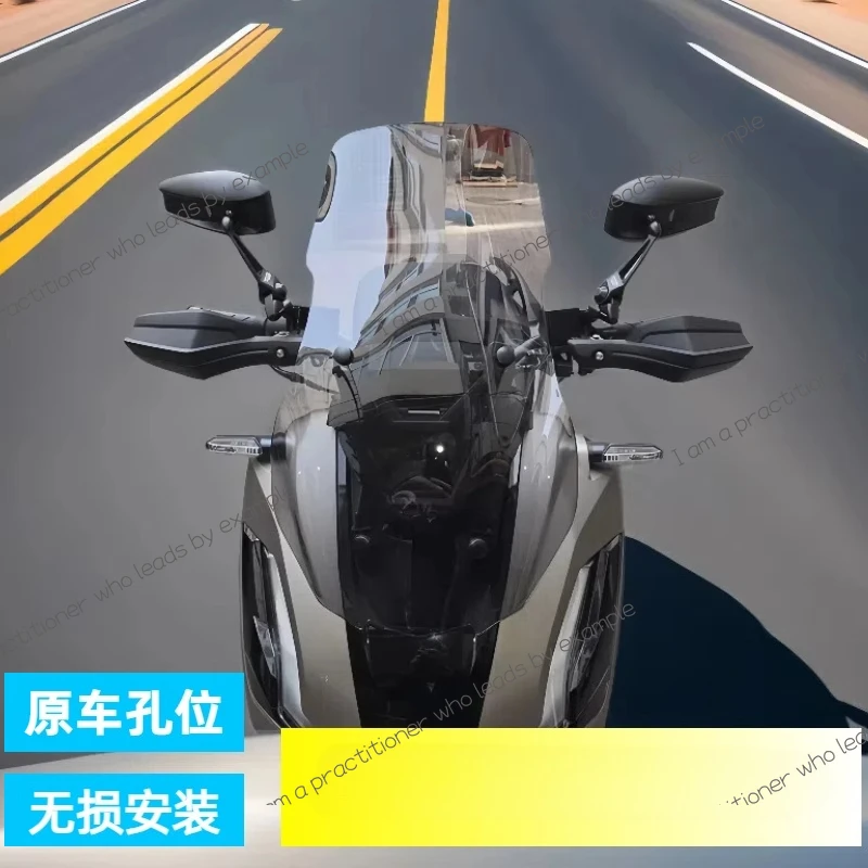 

Suitable for Honda ADV350 heightened and widened front windshield adv350 windshield accessories chest guard
