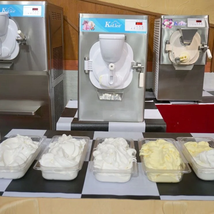 Picture 5: Bench Top Gelato Machine/desktop Batch Freezer/counter Hard Ice Cream Making Machine