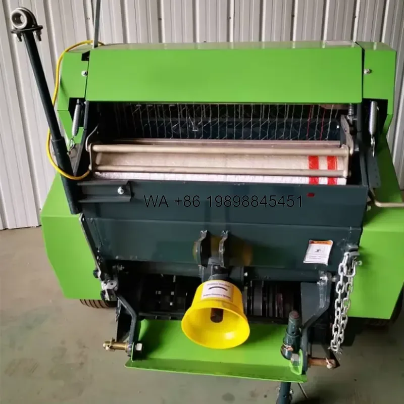 Wmwmnu CE Certified High Efficiency Agricultural Large Round Baler Wrapper Combo for Tractor Net Baler Farm Round Hay Baling