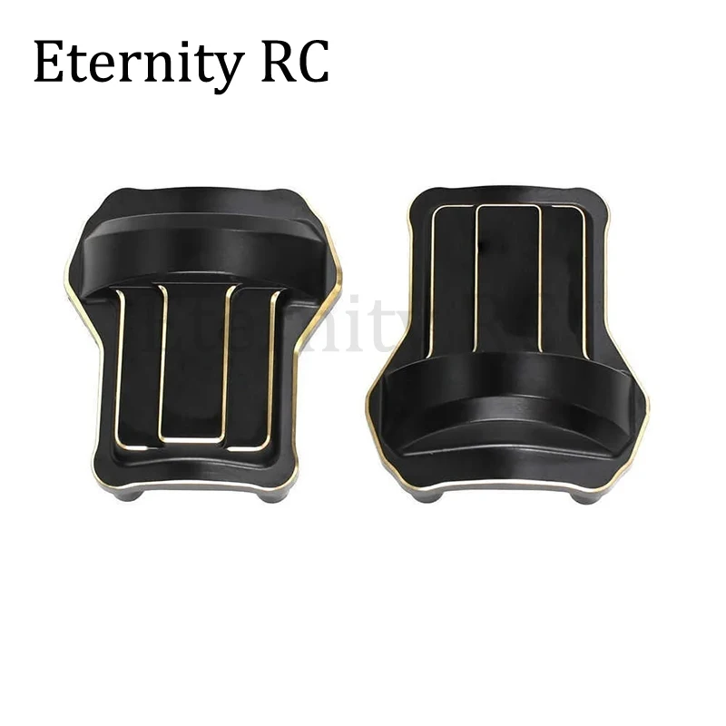 2PCS 40g/Pcs Brass Differential Axle Covers for FMS FCX10 1/10 RC Crawler Car Upgrade Parts