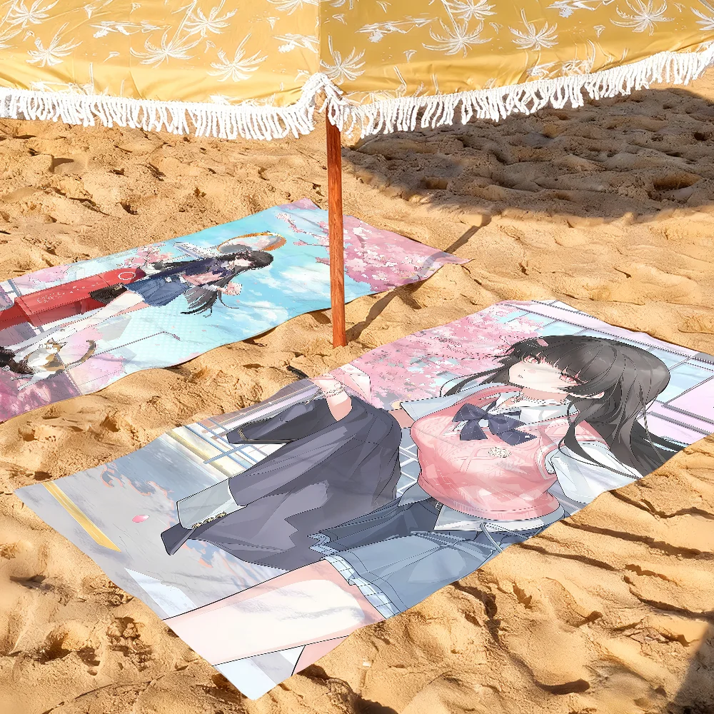 Game Wuthering Waves Chisa Towel Towels For Beaches Yoga Studios Gyms Hot Springs Swimming Pools And Picnics
