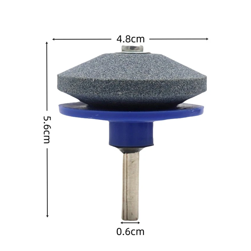 Lawn Mower Sharpening Stone Abrasive Disc Block Universal Wear-Resistant Polishing and Grinding Tool Brown Corundum Sharpener